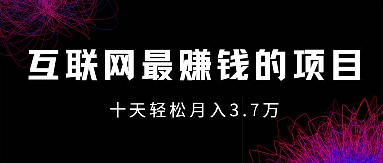 （12396期）互联网最赚钱的项目没有之一，轻松月入7万+，团队最新项目-九天资源站