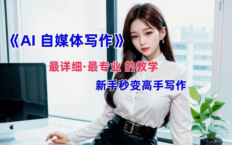 AI自媒体文章创作全网最详细教程，新手秒变写作高手，多方位发展-九天资源站