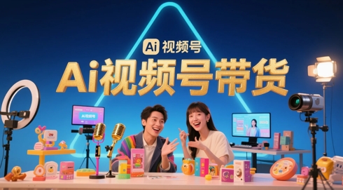 风口已至！AI视频号带货轻松月入过1W，99%的普通人却卡在内容制作门槛-九天资源站
