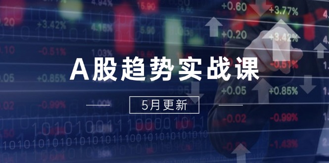 A股趋势实战课：主力动向+政策红利，2025全年策略5月更新-九天资源站