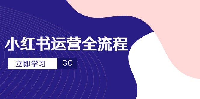 小红书运营全流程，爆款选题文案，视频制作技巧，进阶达人宝典-九天资源站