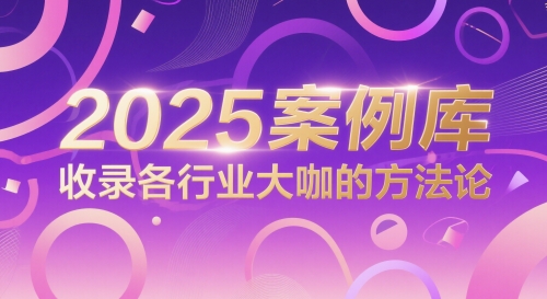 2025案例库，收录各行业大咖的方法论-九天资源站