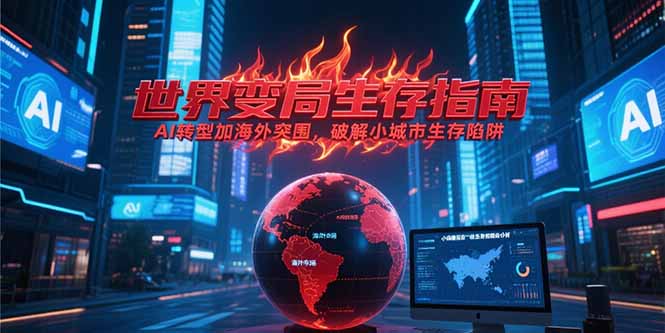付费文章《世界变局生存指南，AI转型加海外突围，破解小城市生存陷阱》-九天资源站