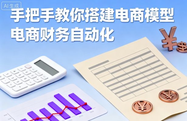 手把手教你搭建电商模型-电商财务自动化-九天资源站