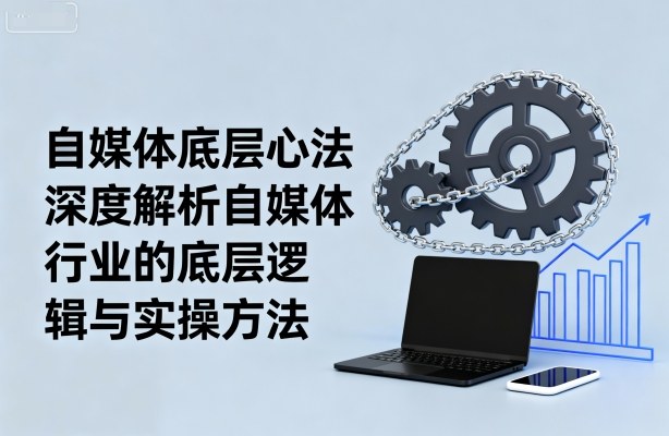 自媒体底层心法，深度解析自媒体行业的底层逻辑与实操方法-九天资源站